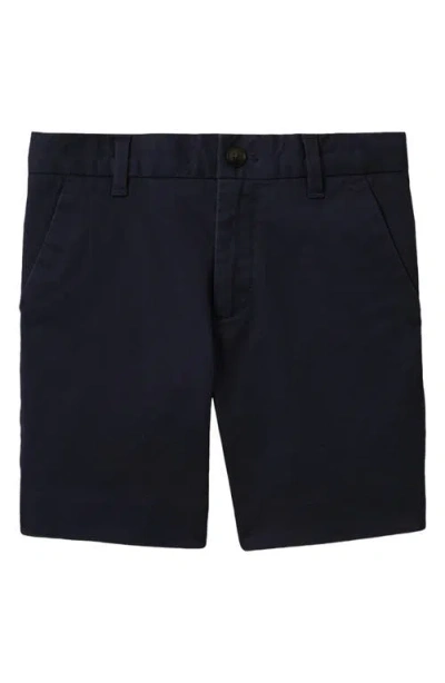 Reiss Kids' Wicket Jr. Cotton Chino Shorts In Navy