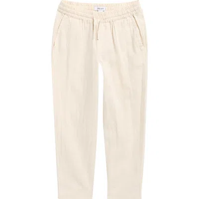 Reiss Kids' Wilfred Linen Pants In White
