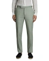 Reiss Kin Linen Slim Fit Mixer Pants In Apple