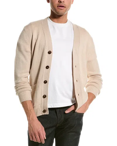 Reiss Kingsford Wool-blend Sweater In Beige