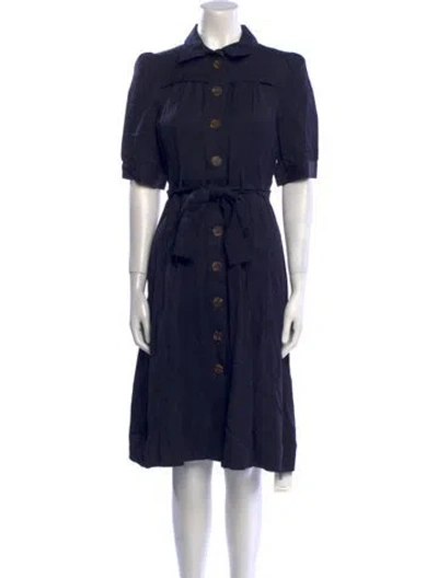 Pre-owned Reiss Knee-length Dress W/ Tags In Blue