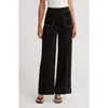 Reiss Kylie Contrast Stitch Wide Leg Pants