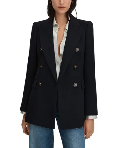 REISS REISS LANA WOOL-BLEND TWILL JACKET