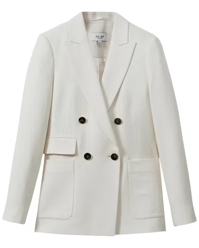 Reiss Larsson Casual Jacket In Animal Print