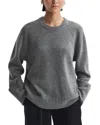 Reiss Laura Crewneck Wool & Cashmere Sweater In Gray