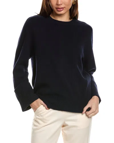 Reiss Laura Wool & Cashmere-blend Sweater In Blue