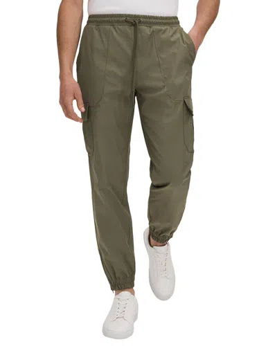 Reiss Lavenham Technical Cargo Pant In Green