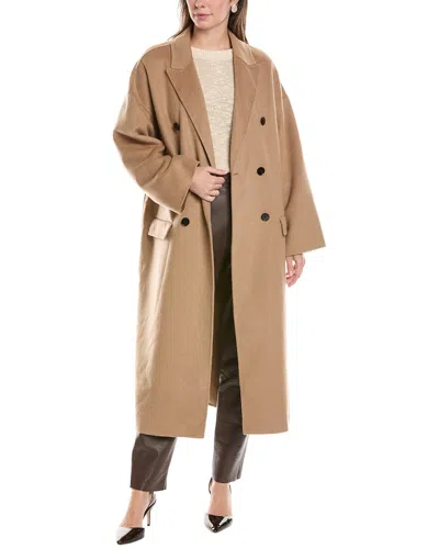 Reiss Layah Coat In Brown