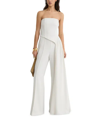 Reiss Leah Jumpsuit In White