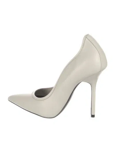 Pre-owned Reiss Leather Pumps In White