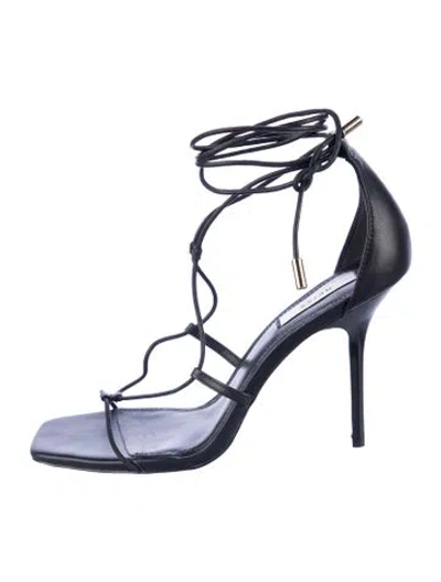 Pre-owned Reiss Leather Sandals In Blue