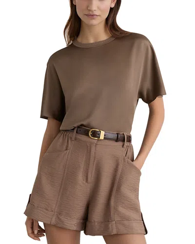 Reiss Lena Top In Brown