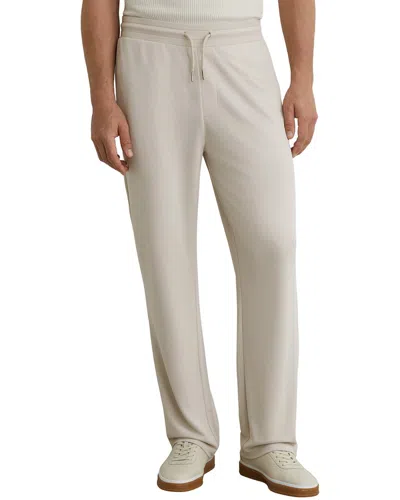 Reiss Lennox Drawstring Trouser In Neutral
