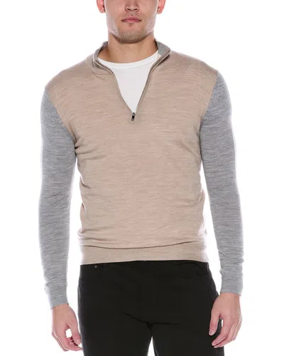 REISS REISS LEO WOOL 1/2-ZIP SWEATER