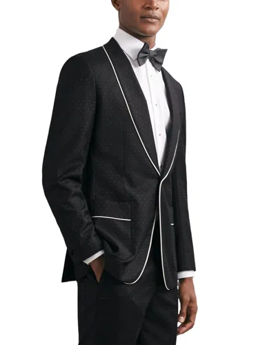 Reiss Leo Wool Formal Jacket In Black