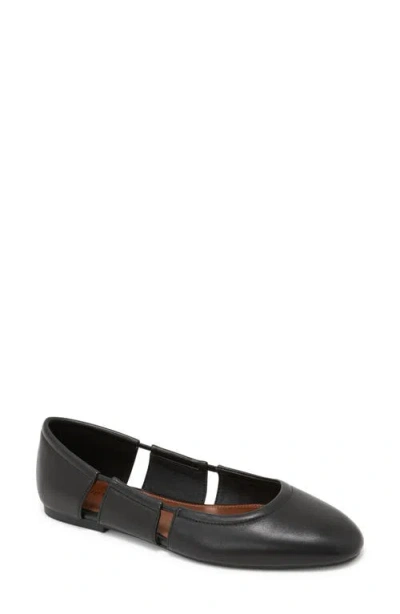Reiss Leona Flat In Black