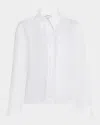 Reiss Leora Self-tie Linen Blouse