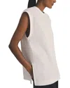 Reiss Les 100 Ciels Dylan Oversized Vest In White