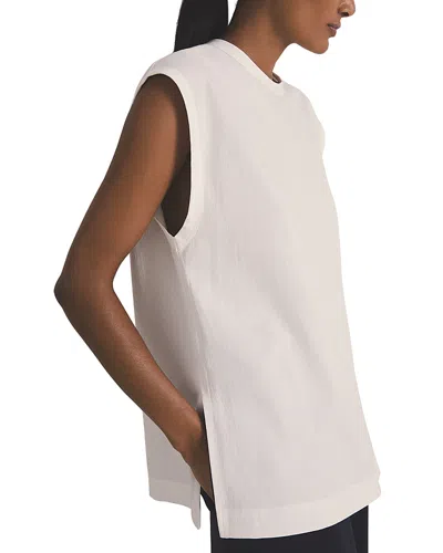 Reiss Les 100 Ciels Dylan Oversized Vest In White