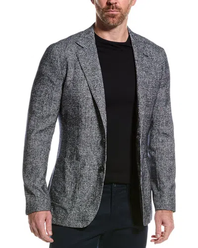 Reiss Lindhurst Wool-blend Blazer In Blue
