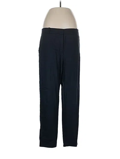 Pre-owned Reiss Linen Pants In Blue