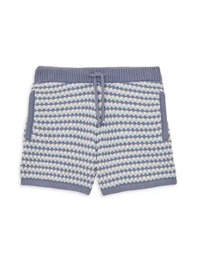 Reiss Little Boy's & Boy's Peter Crochet Knit Shorts In Multi