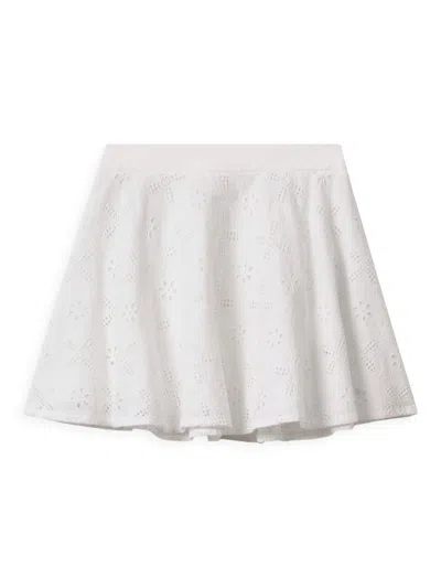 Reiss Little Girl's & Girl's Nella Eyelet Skirt In Ivory