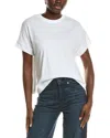 Reiss Lois Midweight Basic T-shirt In White