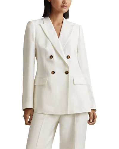 Reiss Lori Formal Jacket In White