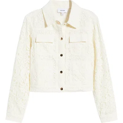 Reiss Lori Lace Jacket In Multi