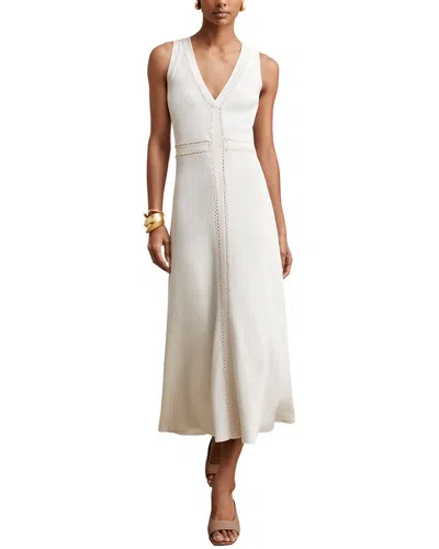 Reiss Lou Dress In White
