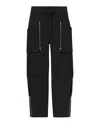 Reiss Louisa Zip Wool-blend Trouser In Black