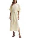 Reiss Louise Dress In Yellow
