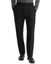 Reiss Brighton Pleated Relaxed Pants In Black