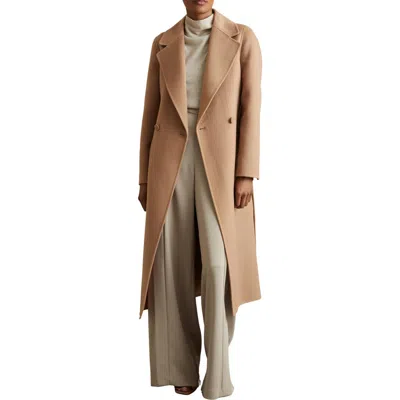 REISS REISS LUCIA BELTED WOOL BLEND COAT