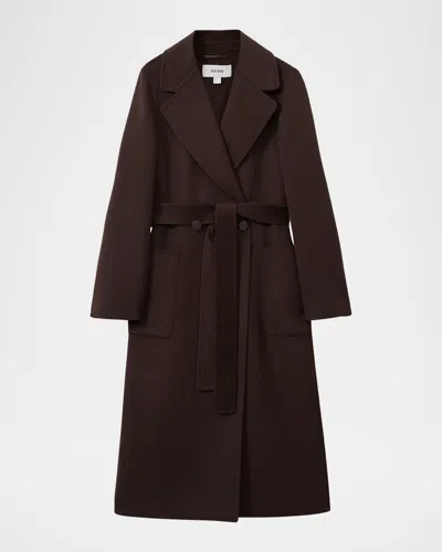 Reiss Lucia Double-face Wool-blend Coat