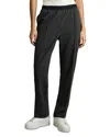 Reiss Lucia Tapered Pants In Charcoal Grey