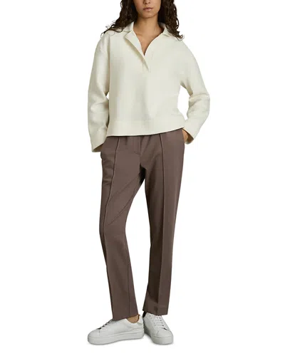 Reiss Lucia Tapered Pants In Mink Neutral
