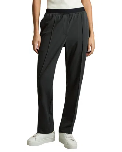 Reiss Lucia Waistband Taper Trouser In Animal Print