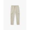 Reiss Kids' Stone Lucian Pocket-leg Stretch-jersey Jogging Bottoms 3-14 Y
