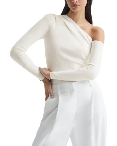 Reiss Lucy Off Shoulder Fitted Dress