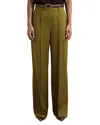 Reiss Luisa Wide Leg Trousers In Green