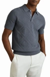 REISS REISS LUPTON POINTELLE COTTON POLO