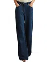 Reiss Lyle Wide Leg Jean In Blue
