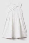REISS MABEL - IVORY TEEN COTTON BRODERIE LACE DRESS, UK 13-14 YRS