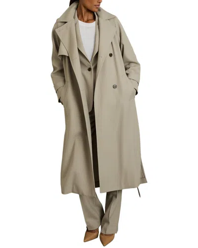 REISS REISS MADDOX WOOL-BLEND TRENCH