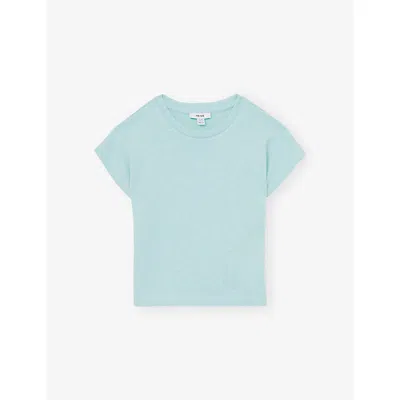 Reiss Kids' Marah Oversized Knitted Top 9-13 Years Blu
