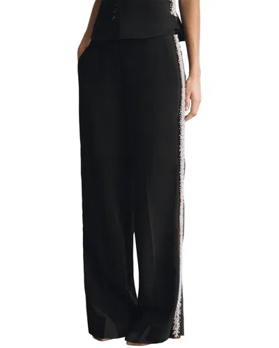 Reiss Marcella Casual Trouser In Black