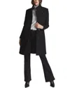 Reiss Marcie Wool Blend Coat In Black