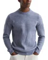 Reiss Marcus Wool & Alpaca-blend Sweater In Blue